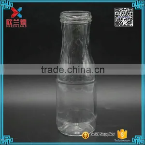 200ml Empty Glass Bottle Milk Bottle With Screw Lid Yogurt Bottles thumbnail-4