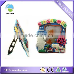 Custom Summer Holiday Kids Beach Playing Soft Pvc Rubber Souvenir Photo Frame thumbnail-4