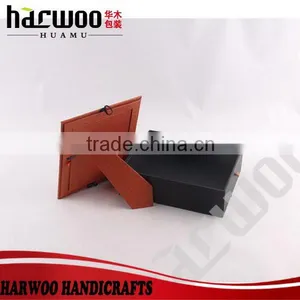 Square Fancy Leather Black Paper Gift Boxes thumbnail-2