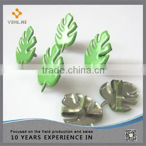 Metal Leaf Scrapbooking Brads thumbnail-1