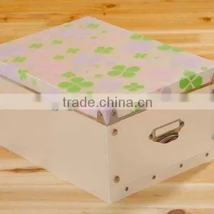 Foldable Plastic Storage Boxes With Handle thumbnail-1