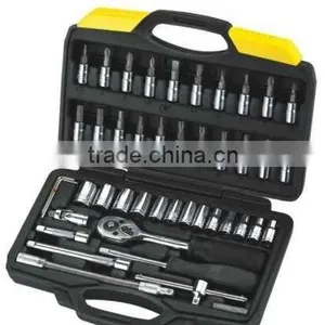 High Quality Carbon Steel Material Heated 46pcs(1/4'') Socket Wrench Set thumbnail-2