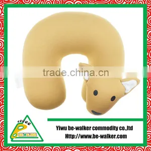 Soft Micro Bead Fox Travelling Neck Pillow Cushion thumbnail-1