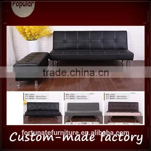 Folding Sofa Bed Small Apartment Office 1.8 m Minimalist Modern Removable and Washable Fabric Sofa Bed Double thumbnail-1