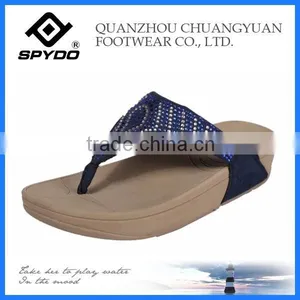 Wedge Heel Flip Flop Sandal thumbnail-1