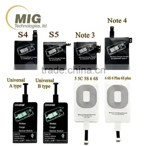 Wireless Charger For Samsung Galaxy S5 QI Standard Wireless Charger Pad Receiver For Samsung S5, Receiver China Factory Price thumbnail-1