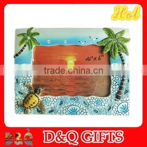 Resin Mosaic Souvenir Photo Frames With Small Turle thumbnail-4