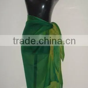 Polyester Georgette Pareo Beach Pareo thumbnail-1