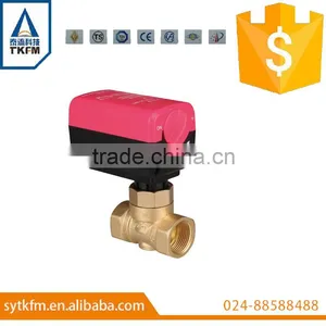 SR203 Motorized Two-way Ball Valve for HVAC PN20 thumbnail-1