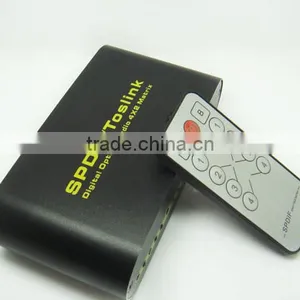 New Arrival Optical Spdif / Toslink Digital Audio 4x2 True Matrix + Remote Control thumbnail-1