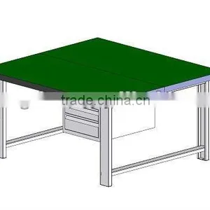 Steel Work Table With Under Shelf thumbnail-1