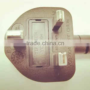 Saudi Arabia Standard 3pin 3-13A/ 250V Power Cord Non-rewireable Electrical Plug thumbnail-1