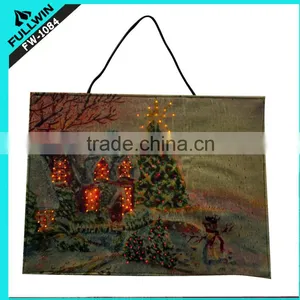 Light up Fiber Optic Wall Hanging Tapestry for Decoration thumbnail-1