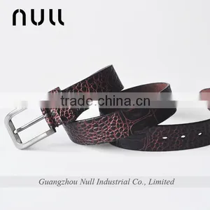 Embossing Pattern Genuine Leather Women's Belt thumbnail-3