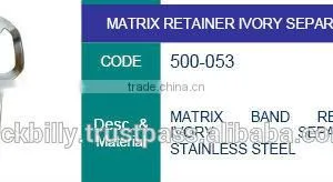 Matrix Retainer Ivory Separator , Dental Instruments, Dental Lab Instruments thumbnail-1