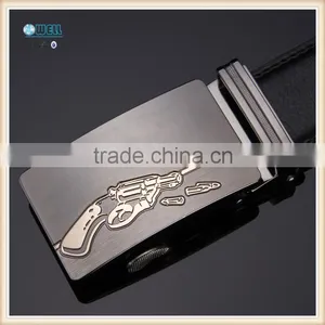 Stainless Steel Buckles OEM for Automatic Leather Men Belt Gun Buckle Belt thumbnail-1
