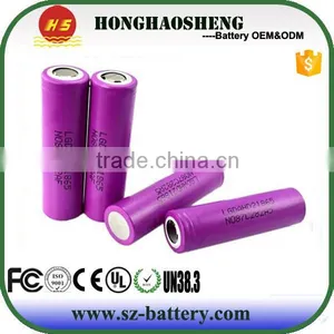 Hot Sales 3.7v 2000mah Rechargeable 18650 li Ion Battery for LG HD2 thumbnail-1