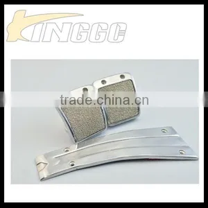 Racing Auto Silver Aluminium Foot Pedal For Car thumbnail-1