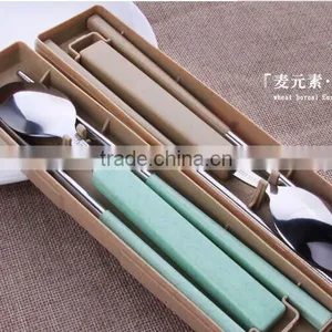 Nordic Style Portable Spoon and Chopsticks Set for Travelling thumbnail-4