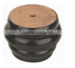 RS7812 Dark Red Wooden Leg for Furniture thumbnail-1