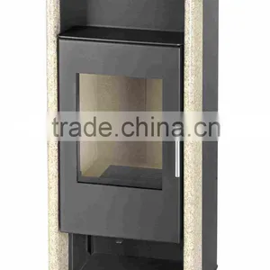 Wood Burning Stove Heating Fireplace European Design thumbnail-1