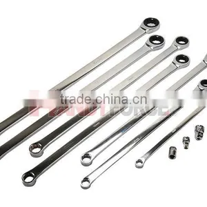 11PCS Long Double Pro-Ratchet Wrench Set, Auto Repair Tools thumbnail-1