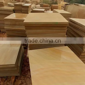 Natural Yellow Sandstone With Veins thumbnail-4