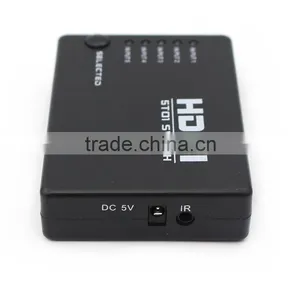 HDMI V1.4 4K 2K and HDMI V1.3 1080P Supported 5X1 Mini HDMI Switch thumbnail-4