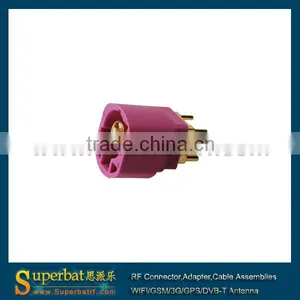 For Tesla RF Connector Fakra Jack PCB Mount 4 Contact Pin RF Connector rf Connector Pcb thumbnail-1