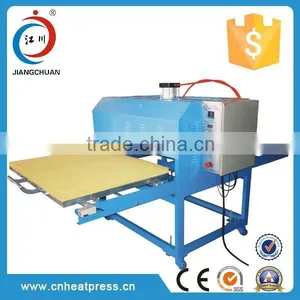 Two Station 100x120 cm 120x150 cm Pneumatic Dye Sublimation Equipment thumbnail-1