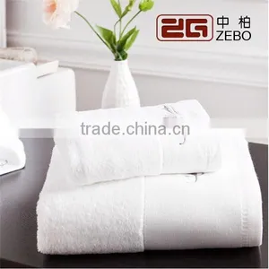 High Quality Star Hotel Used Luxury Cotton 16S Jacquard Bath Towel thumbnail-6