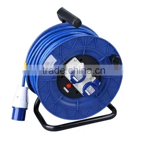 Cable Reel Industrial Cable Reel With CEE Plug IP44 H05VV-F 3X2.5mm2 25/50 Meters thumbnail-1