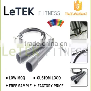 Jump Rope - Adjustable Jump Rope - Easily Adjustable 10 Ft Cable - Steel Ball Bearings - Best for CrossFit/MMA/Boxing & Fitness thumbnail-1