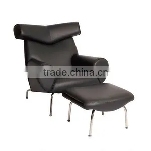 OX Lounge Chair With Ottoman thumbnail-1