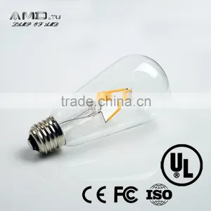 Vintage Retro Indoor Dimmable ST58 E26 E27 B22 Low Energy 3w Edison Led Lights Led Bulb thumbnail-2