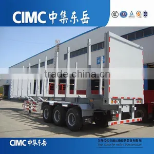 CIMC Manufactured by Factory Woods Transporter Truck Trailer for Sale thumbnail-3