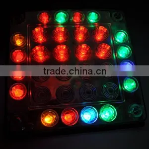 12V/24V LED Auto/Truck/Trailer Side Flashing Lamp Colorful Light thumbnail-2