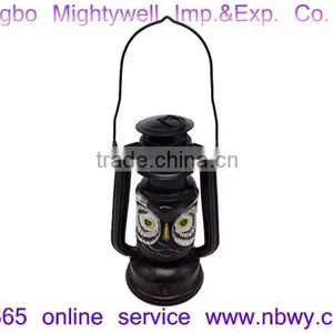 Halloween Lantern Creative Colourful LED Novelty Owl Camping Light thumbnail-1