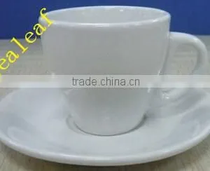 2015 New Style Fashion Ceramic Sublimation Cup Saucer Coffee Set Cup thumbnail-3