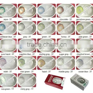 Colored Contact Lenses From Korea Hazel Cheap Green Colored Contacts Lenses thumbnail-6