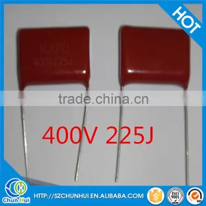 225J 400V Metallized Polypropylene Film Capacitors thumbnail-1