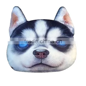 House Hold Product Creative Cartoon Animal-shaped Seat Cushion Cover, Vivid Cute Doggy Car Seat Sofa Pillow Cover thumbnail-1