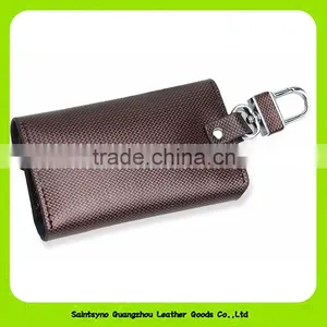 Best Quality Genuine Leather Keychain Holder Wallet Key Wallet 16116 thumbnail-6