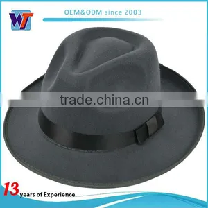 Coluorful Blank Wool Material Felt Hat and Fedora Hat thumbnail-6