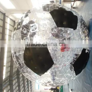 Black Inflatable Soccer Ball Zorb Ball Inflatable Zorb Ball for Sale thumbnail-2