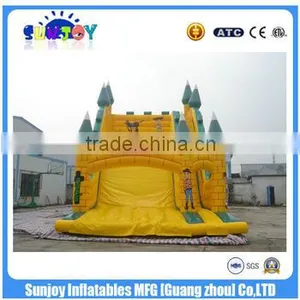 Good Qulaity Cheap Customerized Inflatable Slide Castle for Commercial Use Outdoors thumbnail-1