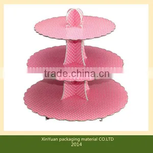 Pink and Silver Cupcake Tower,Cupcake Display Stand,Cup Cake Stand thumbnail-6