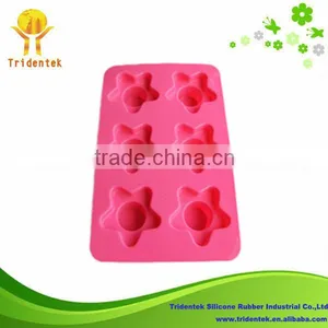 New Product 2015 Cake Decorating Promotion 6-cup Baking Tools Silicone Molds thumbnail-1