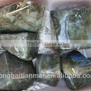 Wholesale Natural Blue Rock Quartz Labradorite Gemstone thumbnail-3