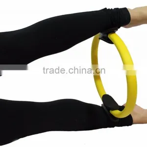 14.5"Pilates Ring Dual Grip Resistance Full Body Toning Ring Circle Strength thumbnail-5